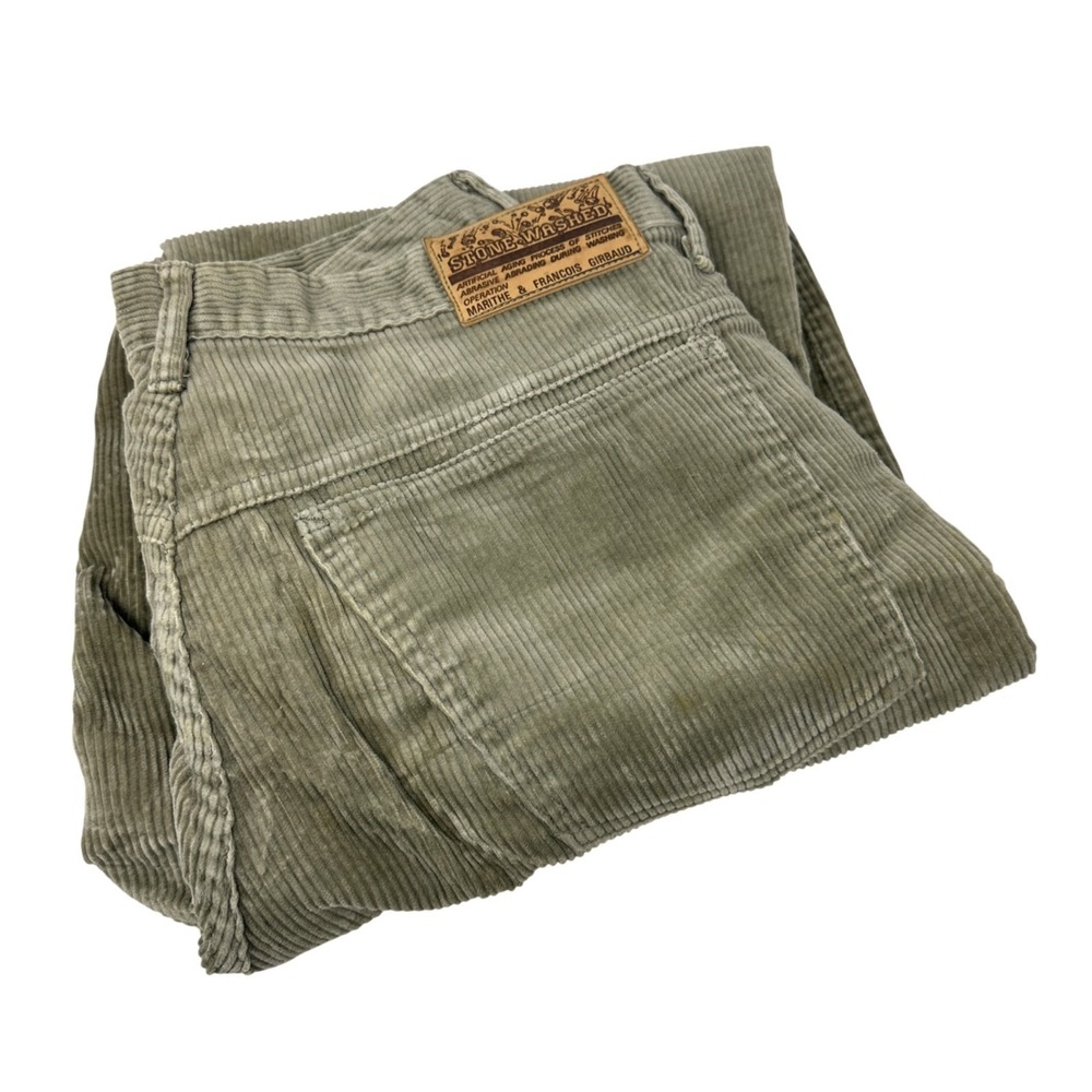 MARITHE FRANCOIS GIRBAUD Vintage Women's‎ Chunky Corduroy Pants Trousers 11/12